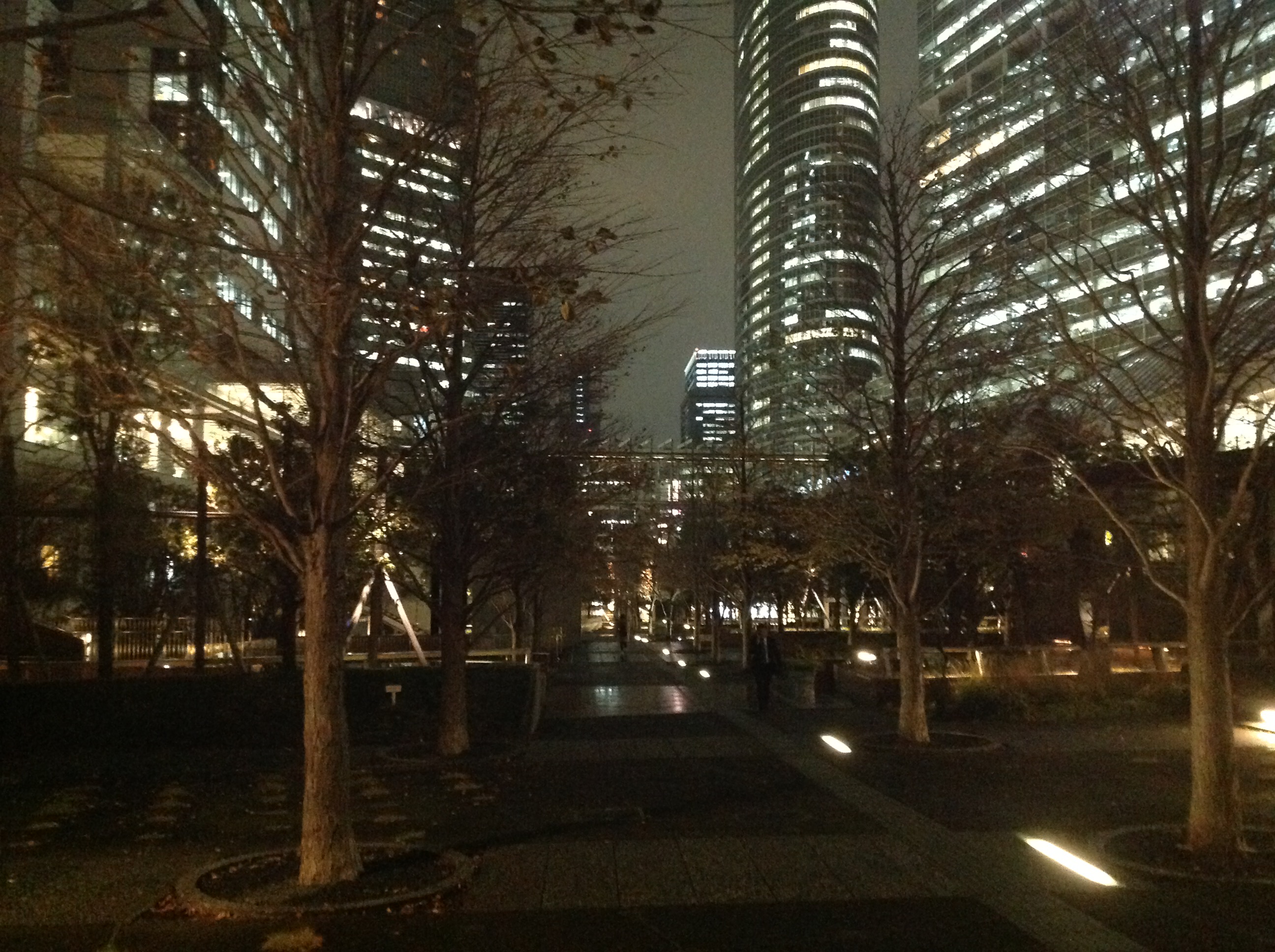東京出張　品川の夜